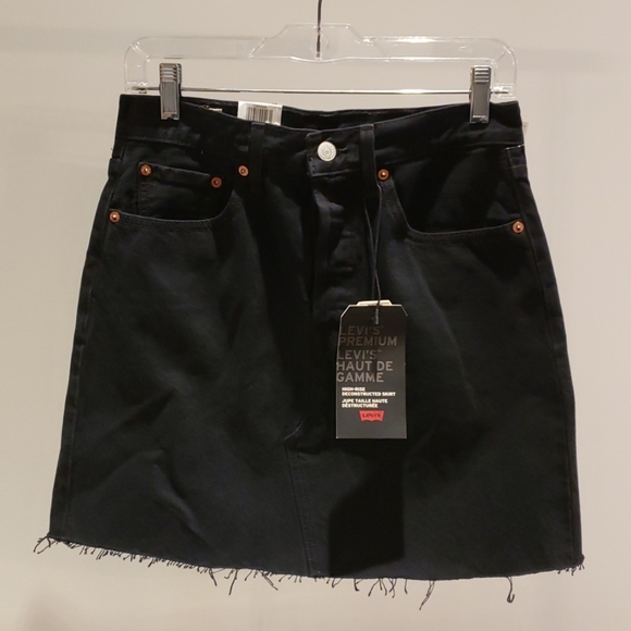 Levi's - High rise deconstructed skirt